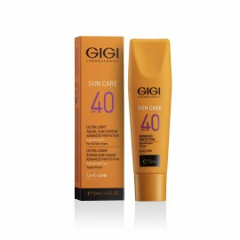 GiGi Sun Care Ultra Light Facial Sun Screen Advanced Protection SPF 40 UVA/UVB For all skin types 50ml